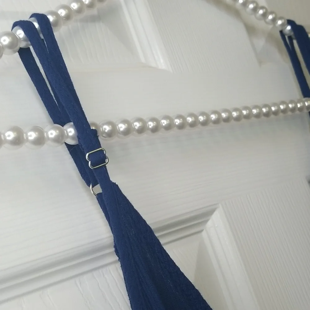 Lovestitch Navy Blue Weekend Mila Sleeveless Maxi Dress Size Small Medium - Picture 6 of 12